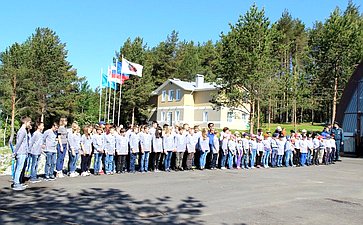 В Центре образования, оздоровления детей и развития туризма «Корабелы Прионежья» Вологодской области