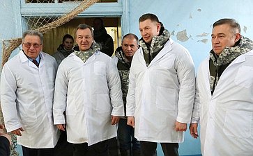 А. Яцкин и А. Двойных посетили сельскохозяйственные предприятия Ростовской области