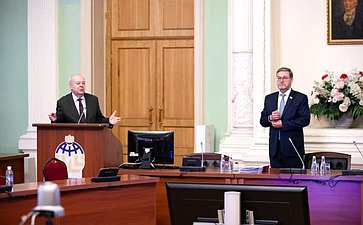 Константин Косачев выступил перед слушателями Высших дипломатических курсов Дипакадемии МИД России