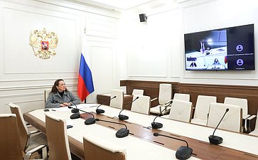 Анна Отке приняла участие в заседании постоянного комитета по межпарламентскому сотрудничеству Парламентской Ассоциации Северо-Запада России (фото: Пресс-служба Совета Федерации)