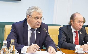 В. Чибиркин Заседание Комиссии Совета законодателей по науке и инновационной деятельности
