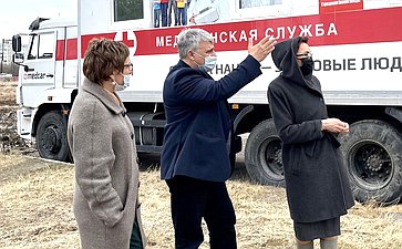 Татьяна Кусайко посетила медицинские учреждения Кольского района