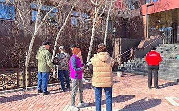 Сахамин Афанасьев принял участие во Всероссийском субботнике