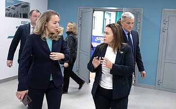 Сенаторы посетили Центр физкультурной и спортивной работы «Олимпия» Тюменского муниципального района