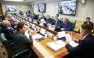 Заседание Комитета Совета Федерации по аграрно-продовольственной политике и природопользованию