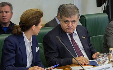 В. Джабаров на заседании Комитета общественной поддержки жителей Юго-Востока Украины