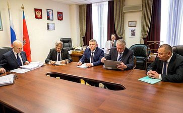 Встреча М. Щетинина с представителями Забайкальского края