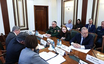 Заседание Комитета Совета Федерации по обороне и безопасности