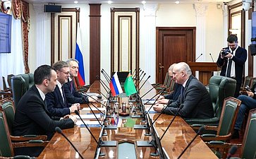 К. Косачев провел встречу с Послом Туркменистана в РФ Э. Айдогдыевым