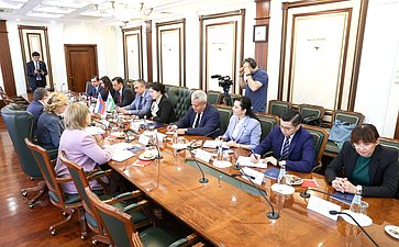 Встреча Инны Святенко с Министром дошкольного и школьного образования Республики Узбекистан Хилолой Умаровой