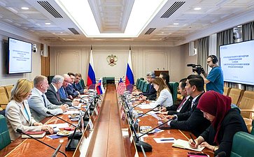 Григорий Карасин провел встречу с заместителем Председателя Сената Парламента Малайзии Нуром Джазланом Мохамедом