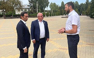 Максим Кавджарадзе посетил с рабочей поездкой Воловский муниципальный район