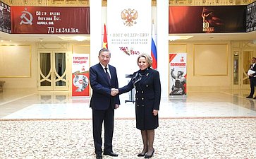 Валентина Матвиенко провела встречу с Генеральным секретарем Центрального комитета Коммунистической партии Вьетнама То Ламом