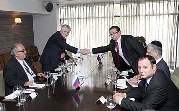Рабочий  визит   Председателя  Совета Федерации Сергея  Миронова  в Государство  Израиль.