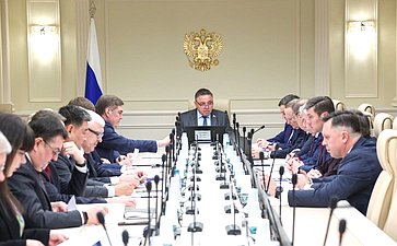 Заседание Комитета Совета Федерации по Регламенту и организации парламентской деятельности