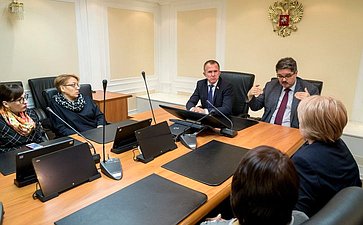 Встреча Владимира Кравченко и Анатолия Широкова с депутатами Томской области