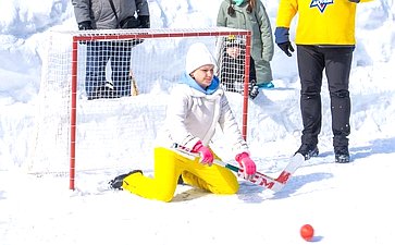 Районные соревнования «Хоккей в валенках» прошли в 14 муниципалитетах Сахалинской области