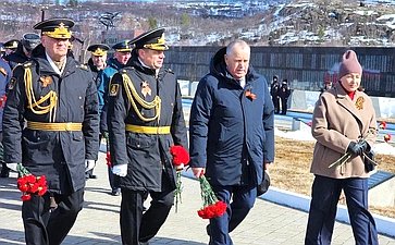 Лариса Круглова приняла участие в торжественном митинге, посвященном 81-й годовщине Победы в Великой Отечественной войне