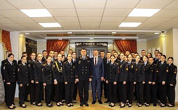 Сергей Горняков принял участие в информационном проекте Волгоградской академии МВД России «Час с сенатором»