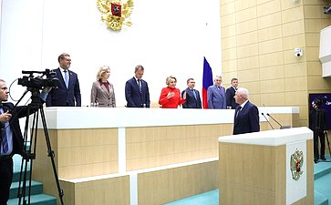 596-е заседание Совета Федерации