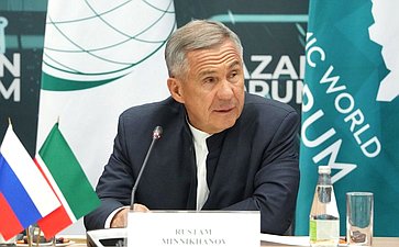 Григорий Карасин выступил в ходе встречи Чрезвычайных и Полномочных Послов иностранных государств в России. Мероприятие состоялось в рамках XVI Международного экономического форума «Россия – Исламский мир: KazanForum»