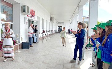Участники проекта «Поезд Памяти» посетили Витебскую область