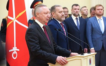 Церемония вручения знаков отличия «Почетный гражданин Санкт-Петербурга» в Мариинском дворце