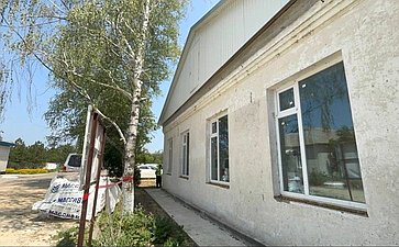 Игорь Кастюкевич ознакомился с ходом ремонтных работ в гериатрическом центре Херсонской области