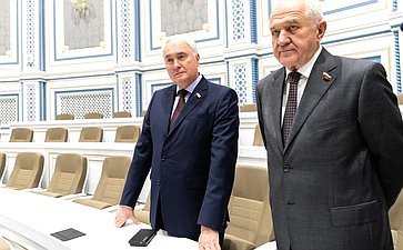 Встреча членов Координационного совещания с руководством Маджлиси намояндагон Маджлиси Оли Республики Таджикистан
