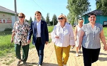 Иван Новиков посетил лагерь «Альтаир»