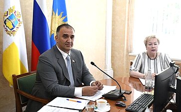 Заместитель председателя Комитета СФ по социальной политике Мохмад Ахмадов провел выездное совещание по вопросу мониторинга реализации положений Федерального закона, направленного на гармонизацию законодательства о спорте