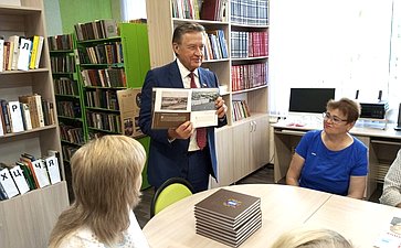 Сергей Рябухин в ходе работы в регионе посетил Вешкаймский район