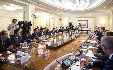 Встреча заместителя Председателя СФ А. Турчака с Генеральным секретарем ЦК Компартии Вьетнама Н. Чонгом