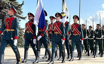 Айрат Гибатдинов принял участие в возложении цветов в память о героизме и смелости советских солдат