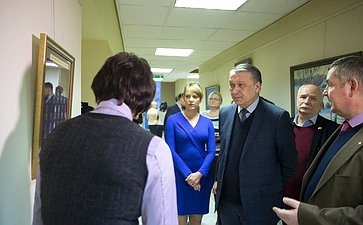 Татьяна Лебедева приняла участие в открытии филателистической выставки в Совете Федерации