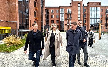 Сенаторы посетили территории комплексного развития региона