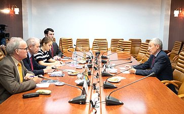 Встреча А. Климова с делегацией «Шотландской группы дружбы с Россией»
