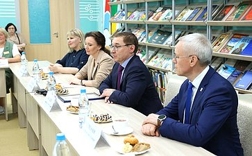 Владимир Якушев в ходе рабочей поездки в Республику Коми встретился с коллективом Республиканского Тентюковского дома-интерната для престарелых и инвалидов