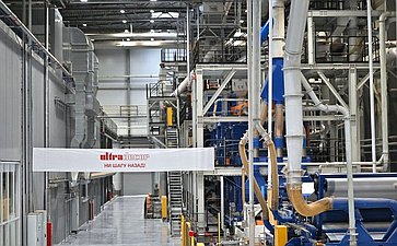 Анатолий Артамонов принял участие в открытии в Людиновском районе завода по производству древесно-стружечных плит