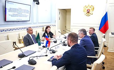 Встреча заместителя Белана Хамчиева с Консультативным советом Королевства Саудовская Аравия с Чрезвычайным и Полномочным Послом Королевства Саудовская Аравия в Российской Федерации