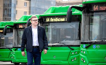 Наталья Котова обсудила с губернатором Челябинской области Алексеем Текслером итоги реформирования системы общественного транспорта Челябинской области