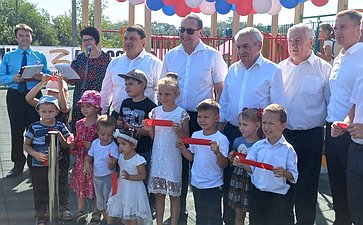 Владимир Бекетов принял участие в открытии социальных объектов в Успенском районе Краснодарского края