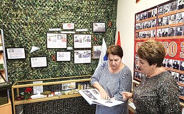 Екатерина Алтабаева посетила среднюю общеобразовательную школе № 47 им. М.П. Ситко
