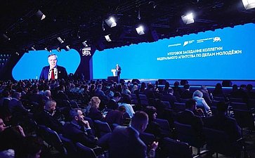 Александр Варфоломеев принял участие в итоговом заседании Коллегии Федерального агентства по делам молодежи