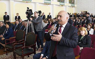 Визит делегации Совета Федерации во главе с Председателем СФ в Таджикистан 19