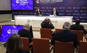Константин Косачев подвел итоги работы по укреплению межпарламентского сотрудничества и развитию парламентской дипломатии в течение 2023 года