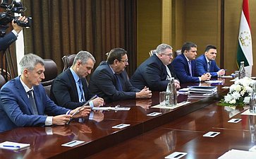 Николай Журавлев в составе российской делегации посетил с официальным визитом Республику Таджикистан