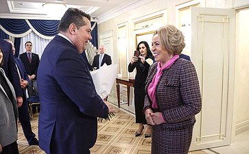 Валентина Матвиенко провела встречу с Председателем Народной скупщины Республики Сербской Ненадом Стевандичем