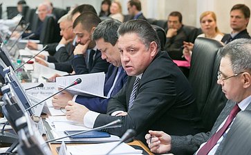 В. Тимченко Заседание Комитета Совета Федерации по Регламенту и организации парламентской деятельности