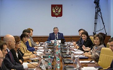 Расширенное заседание Комитета СФ по социальной политике с участием представителей Воронежской области